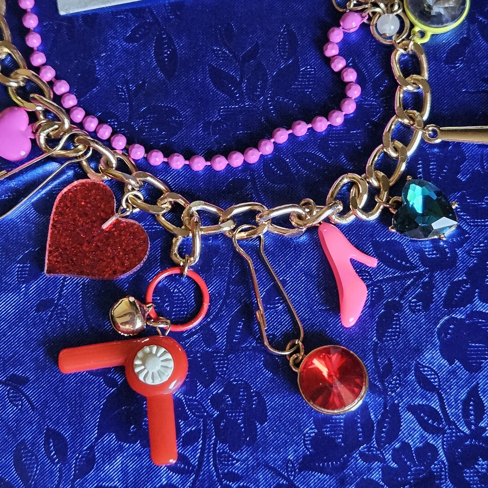 🍳👠100% Betsey Earrings & Bracelet SET RARE Skeleton Egg Blow Dryer NWT & NWOT - Picture 5 of 13